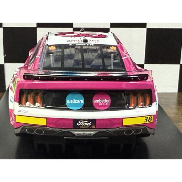 Zane Smith #38 Ambetter 2023 Pink Mustang 1:24 scale - 1 of 516 - Picture 6 of 14